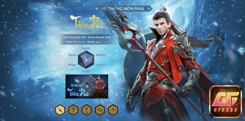 Phái Tiêu Dao đầy sức hút