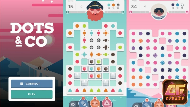 Đồ hoạ nhiều màu sắc đa dạng với game màu tươi sáng thu hút nhiều người chơi