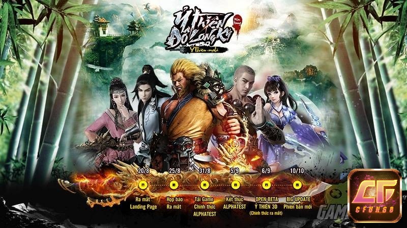Game Ỷ Thiên 3D dựa trên tiểu thuyết cùng tên của nhà văn Kim Dung