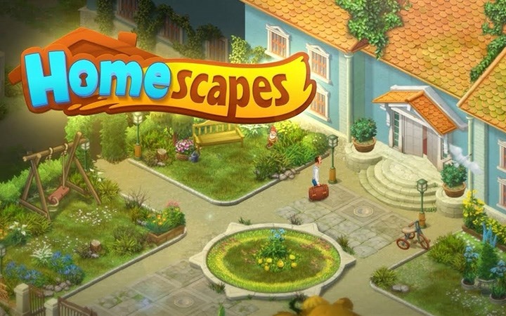 Game Homescapes: Cùng Cfun68 thiết kế nội thất thú vị