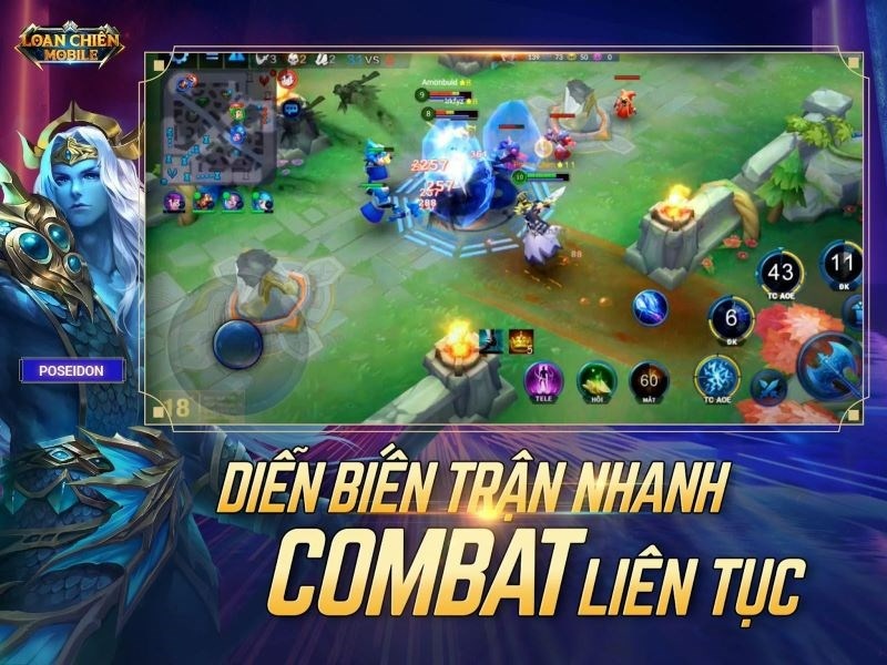 Game Loạn Chiến Mobile - Game eSports 5v5 đồ họa đẹp mắt