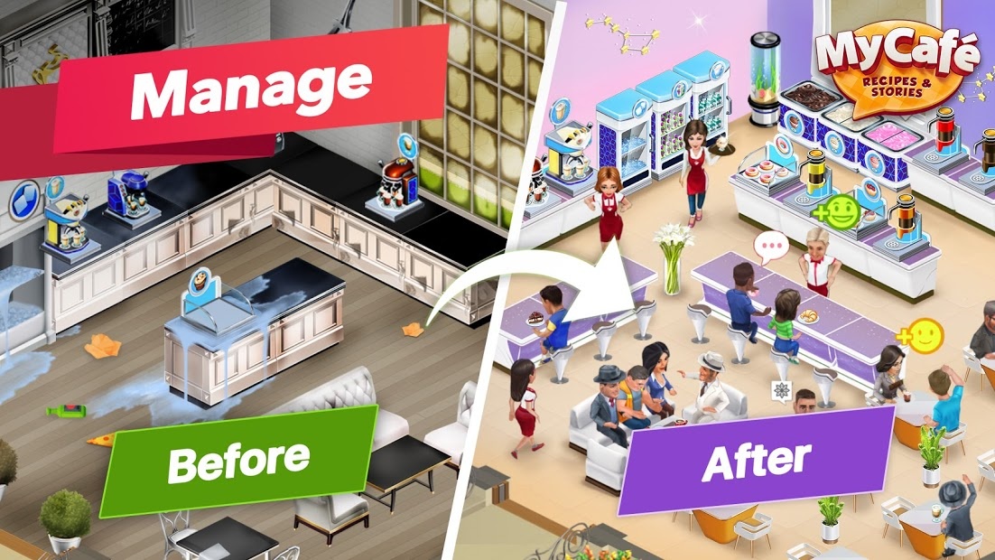 Game My Cafe: Cùng Cfun68 xây dựng tiệm Cafe yêu thích