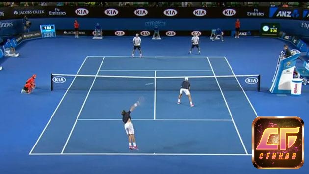 Luật tie break áp dụng với đánh đôi