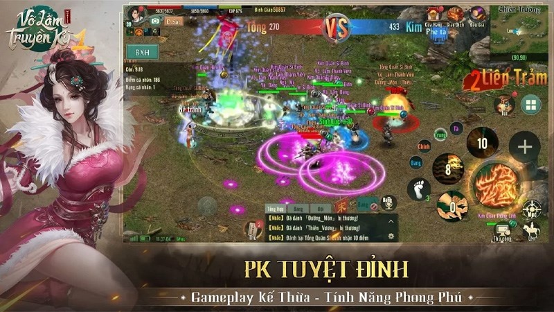 Game Võ Lâm Truyền Kỳ Mobile hay nhất năm 2023