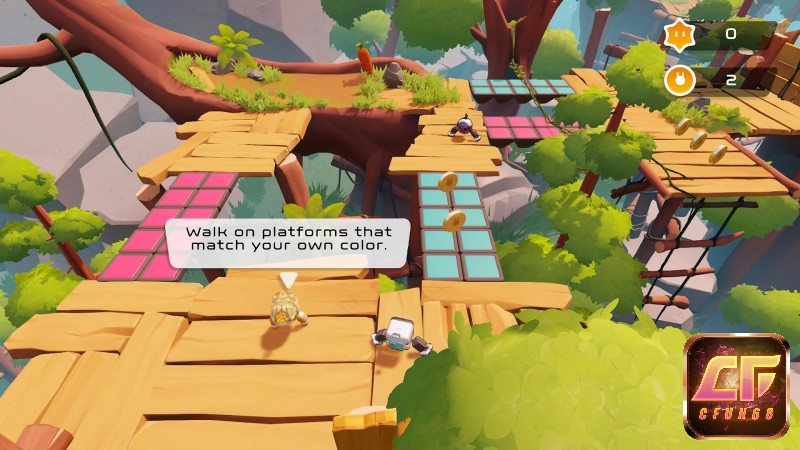 Kết hợp cùng đồng đội để vượt qua các thử thách trong game nè