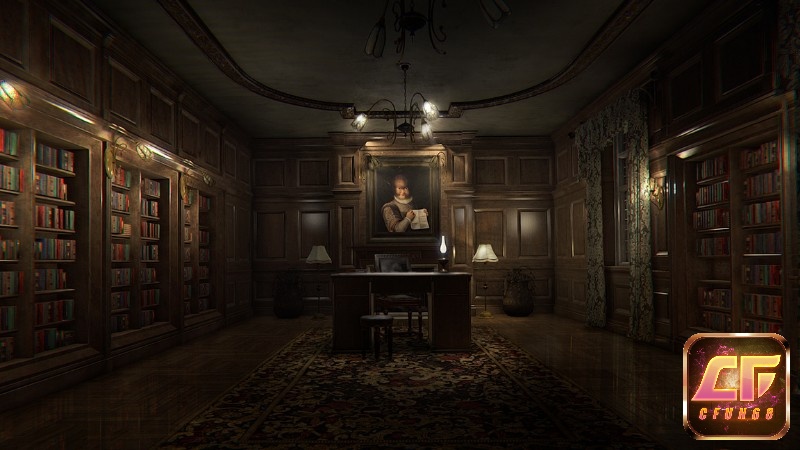 Đồ hoạ trong tựa game Layers of Fear khá chân thực