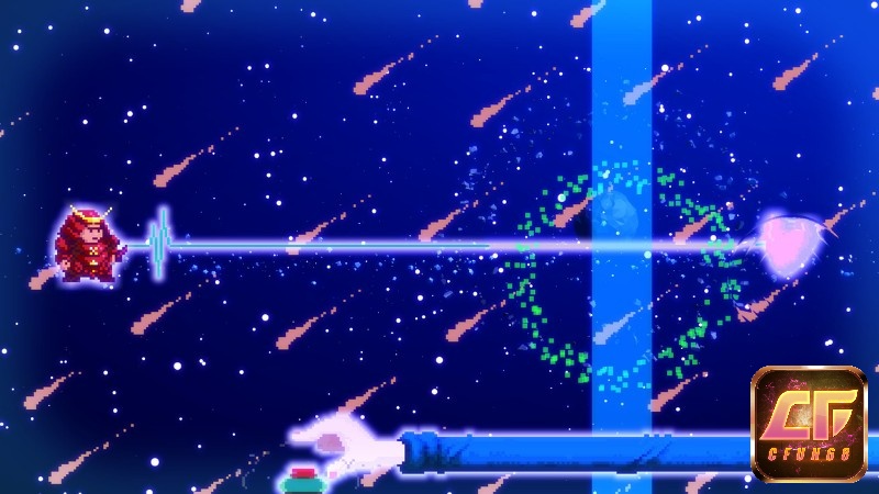 Đồ họa 2D kết hợp pixel rất bắt mắt, đơn giản nhưng vô cùng đẹp