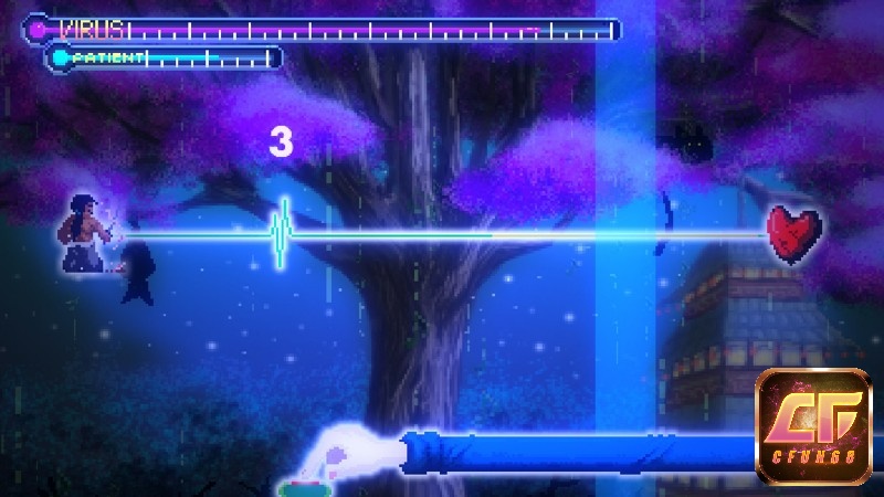 Cốt truyện của game Rhythm Doctor này khá đơn giản
