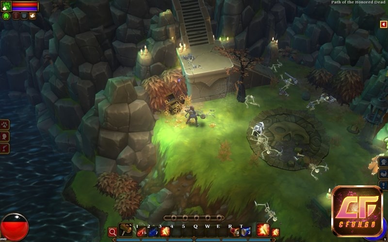 Chiến đấu với vô số các ác quỷ tà ác trong game