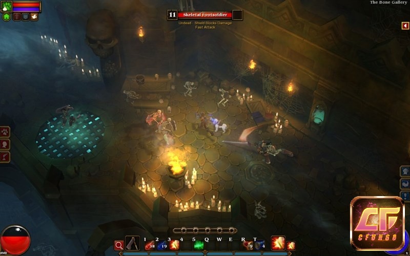 Hệ thống phó bản dungeon vô cùng đa dạng và phong phú