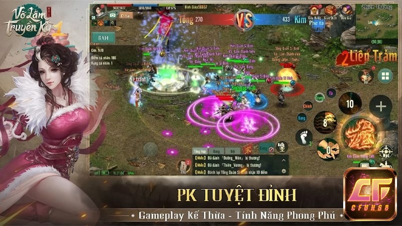Giới thiệu về game Võ Lâm Truyền Kỳ Mobile