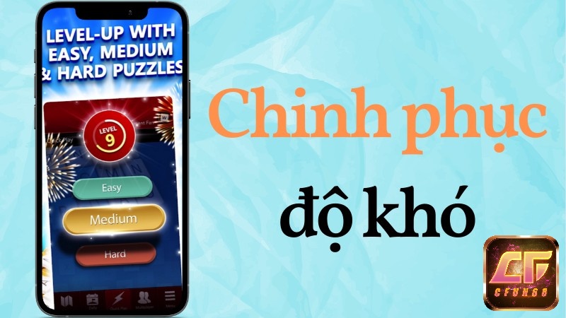 Wordament® đa dạng các mức độ khó khác nhau