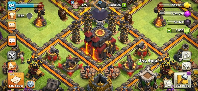 Game Clash of Clans 3D - Bang hội đại chiến cực đỉnh