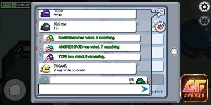 Điểm thú vị trong game là bạn không thể biết được thân phận thực sự của những người chơi khác