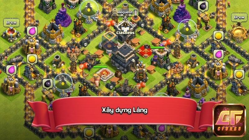 Hãy xây dựng làng theo chiến lược của bạn