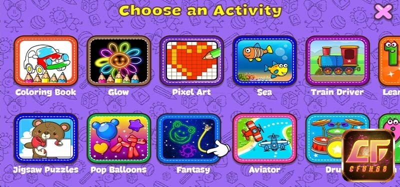 Game Coloring & Learn là trò chơi giáo dục thú vị dành cho trẻ nhỏ