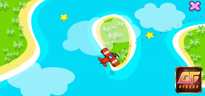 Vẽ lộ trình để chuyến bay về đích nào!