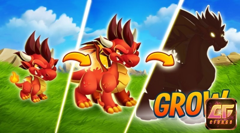 Cách nâng cấp rồng trong game Draon City hiệu quả: Chọn rồng phù hợp