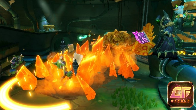 Mỗi nhân vật trong game Dungeon Defenders 2 sẽ có các kỹ năng khác nhau