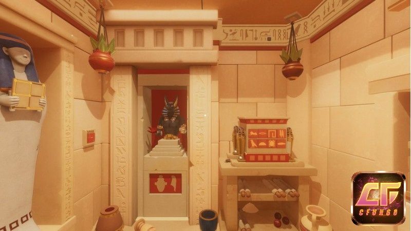 Đồ họa trong game Escape Simulator mang hơi hướng hoạt hình rất dễ thương