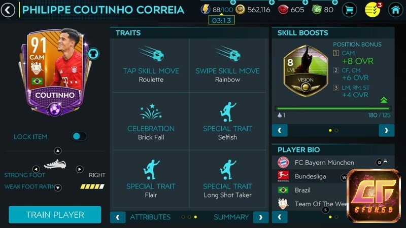 Chế độ chơi tại FIFA Football rất phong phú