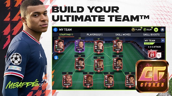 Game FIFA Football được thừa hưởng hệ thống cầu thủ và đồ hoạ của FIFA truyền thống