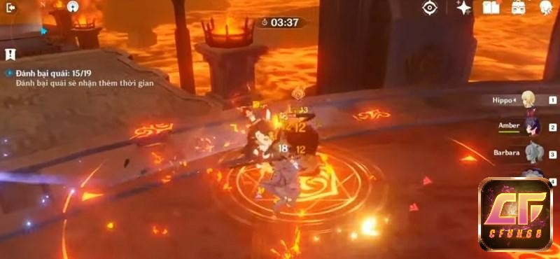 Hiệu ứng đẹp mắt trong game Genshin Impact