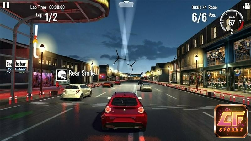 Đồ họa mà GT Racing 2 mang lại thực sự không thể chê vào đâu được