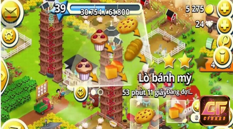 Game Hay Day có đồ họa âm thanh chân thực mượt mà