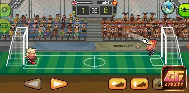 Game Head Ball 2 có lối chơi khá đơn giản