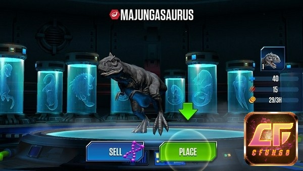 Jurassic World có thiết kế đồ họa vô cùng đẹp mắt