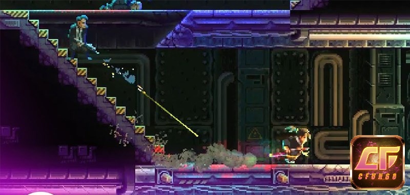 Tương tác với các nhân vật trong game Katana Zero