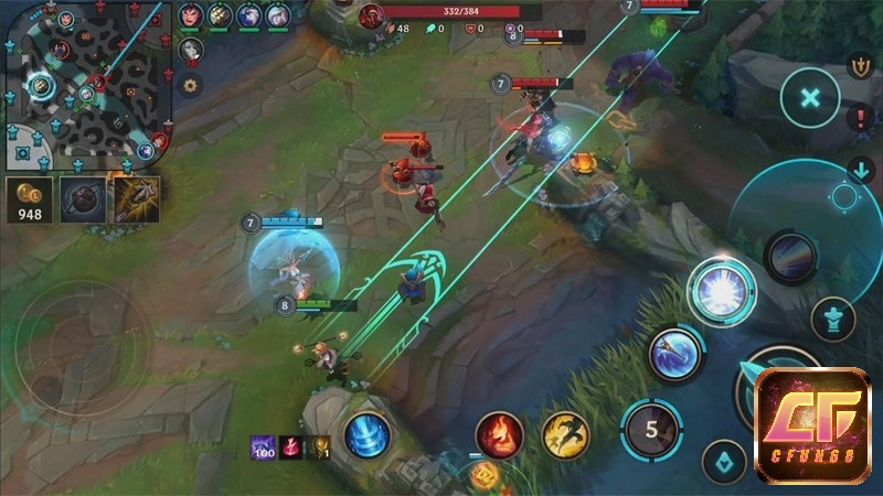 Đồ họa game Liên Minh Huyền Thoại: Tốc Chiến sống động