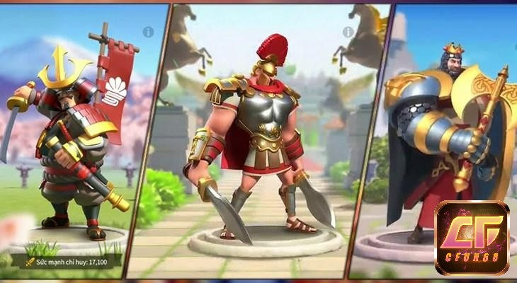 Tạo hình nhân vật trong game rất ấn tượng