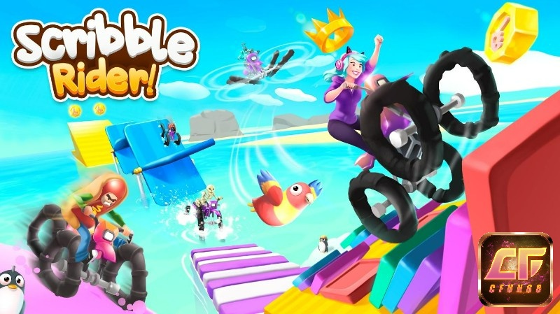 Game Scribble Rider là một trò chơi giải đố theo phong cách voodoo