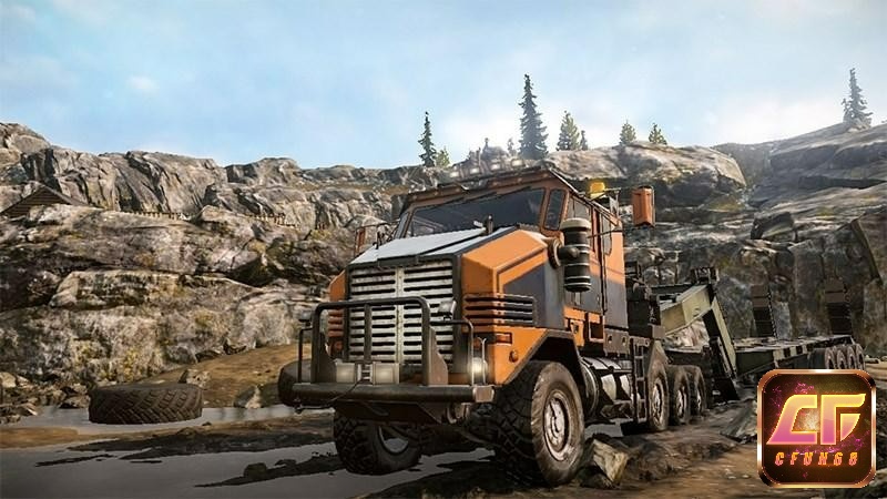Game mô phỏng lái xe vượt qua những địa hình hiểm trở