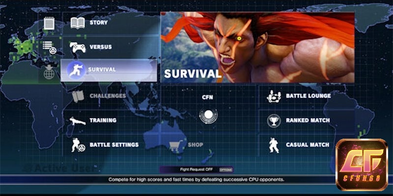 Chế độ chơi Survival Mode
