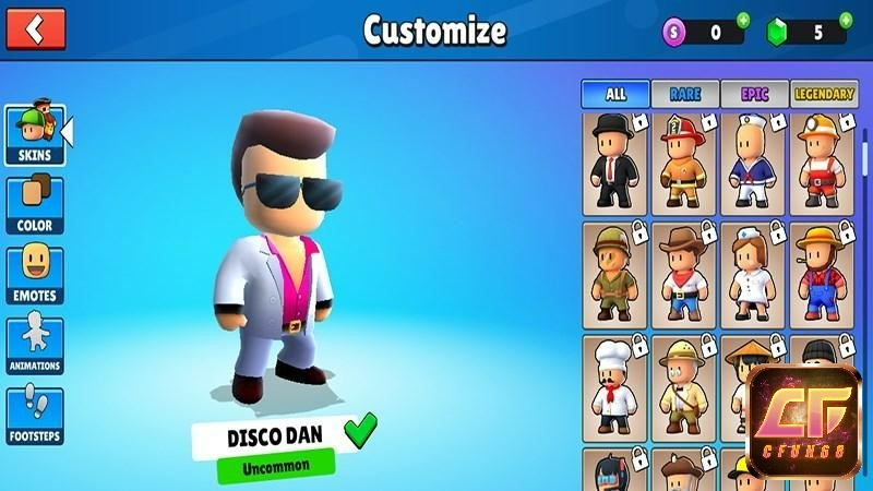 Bạn sẽ được hòa mình vào game với sự đa dạng về nhân vật