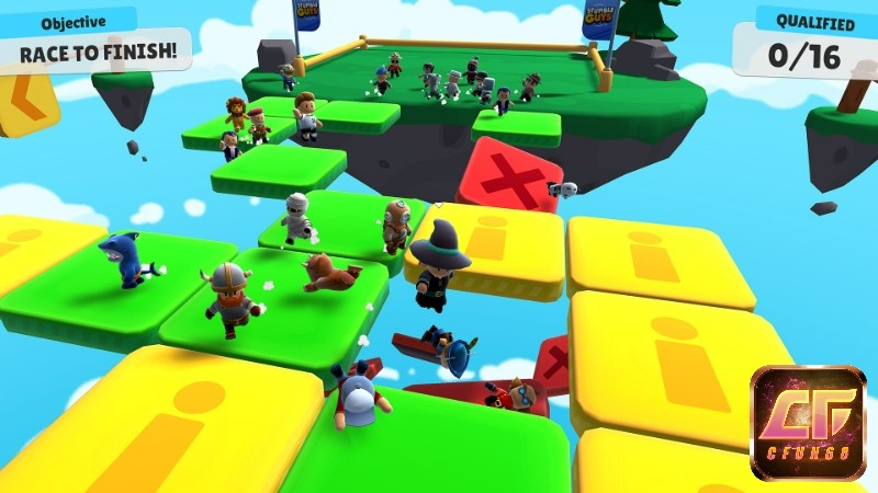 Game Stumble Guys có lối chơi khá thú vị
