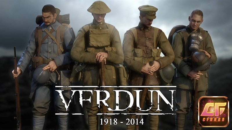 Tạo hình nhân vật trong Verdun cực "ngầu"