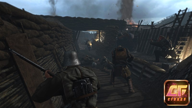 Đồ hoạ xuất sắc của game Verdun