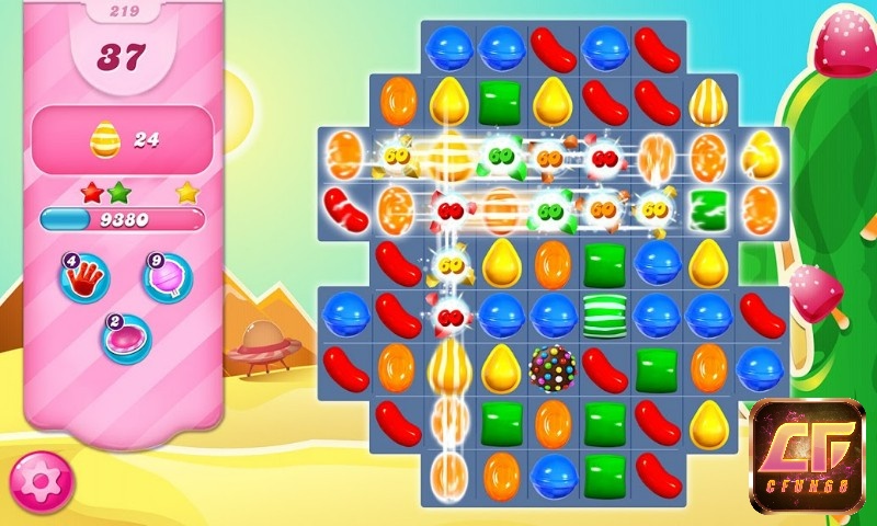 Thành công của Candy Crush Saga một phần nhờ lối chơi đơn giản nhưng gây nghiện