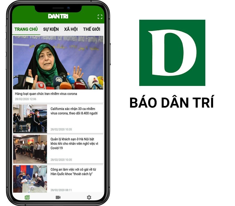 App Báo Dân Trí - Ứng dụng đọc báo tải nhiều nhất hiện nay