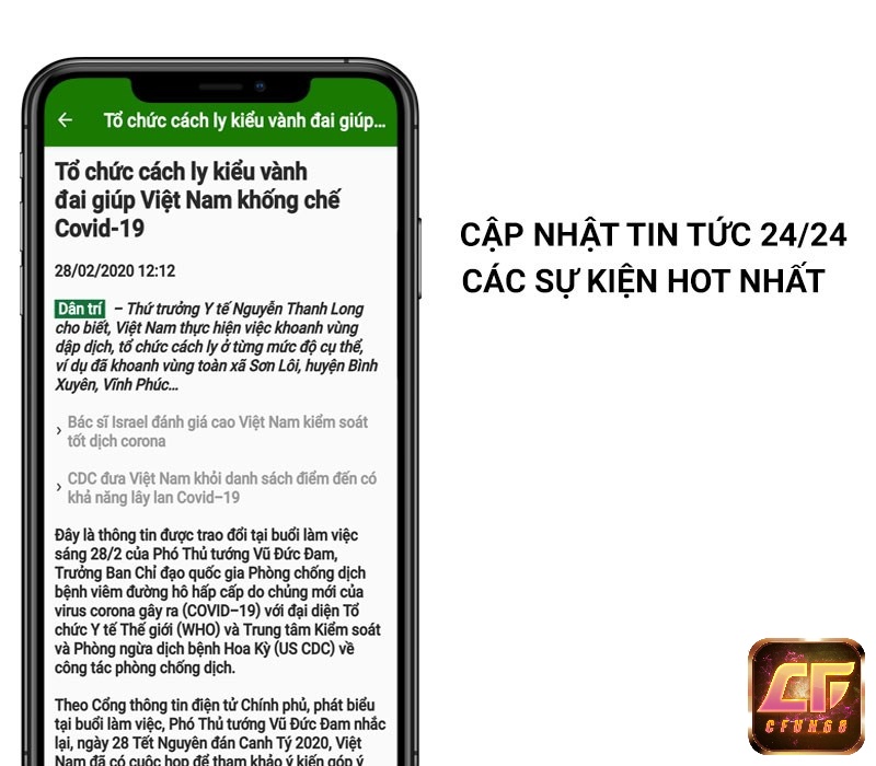 Báo Dân Trí cập nhật các sự kiện hot nhất 24/24.