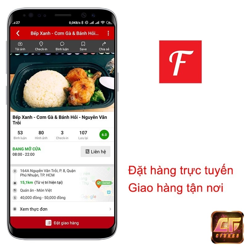 Đặt hàng và giao hàng