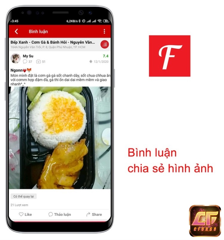 Bình luận chia sẻ