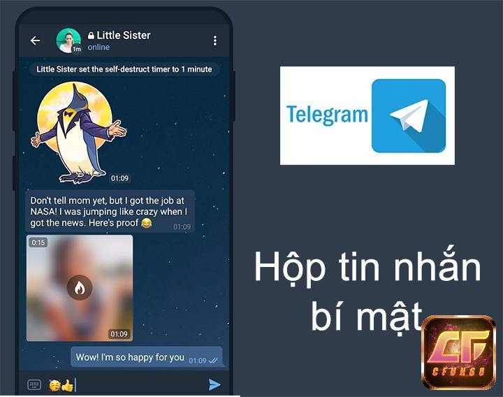 Telegram được xem là một trong các ứng dụng nhắn tin có mức độ bảo mật cao nhất hiện nay