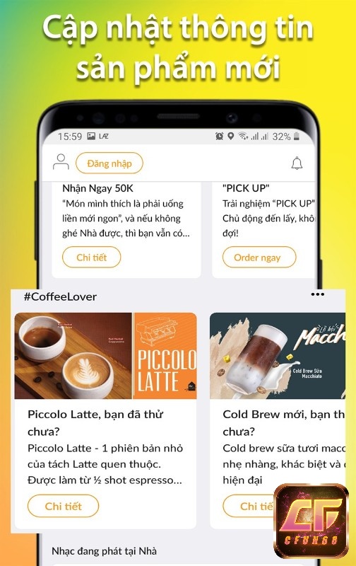 App sẽ cung cấp đến các bạn thông tin những sản phẩm mới chi tiết nhất