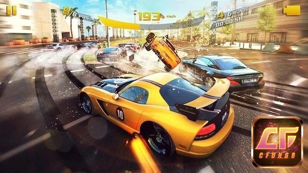 Tham gia vào các nhiệm vụ khác nhau để giành chiến thắng nâng cấp chiếc xe đua của mình