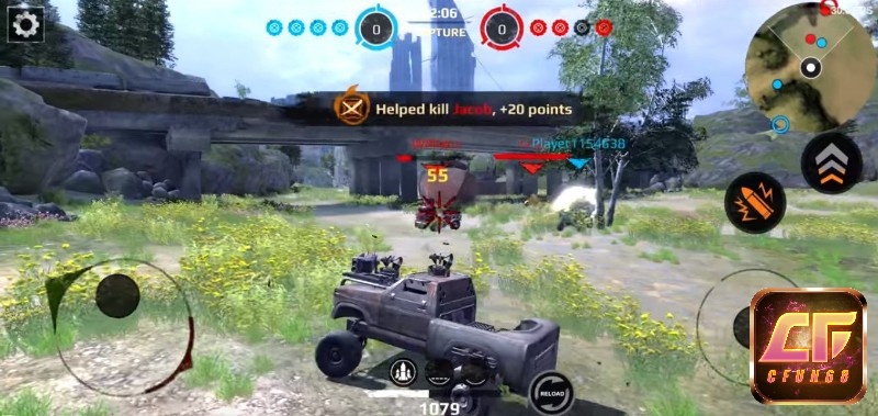 Tạo hình 3D đẹp mắt và đầy sống động chỉ có tại Game Crossout Mobile